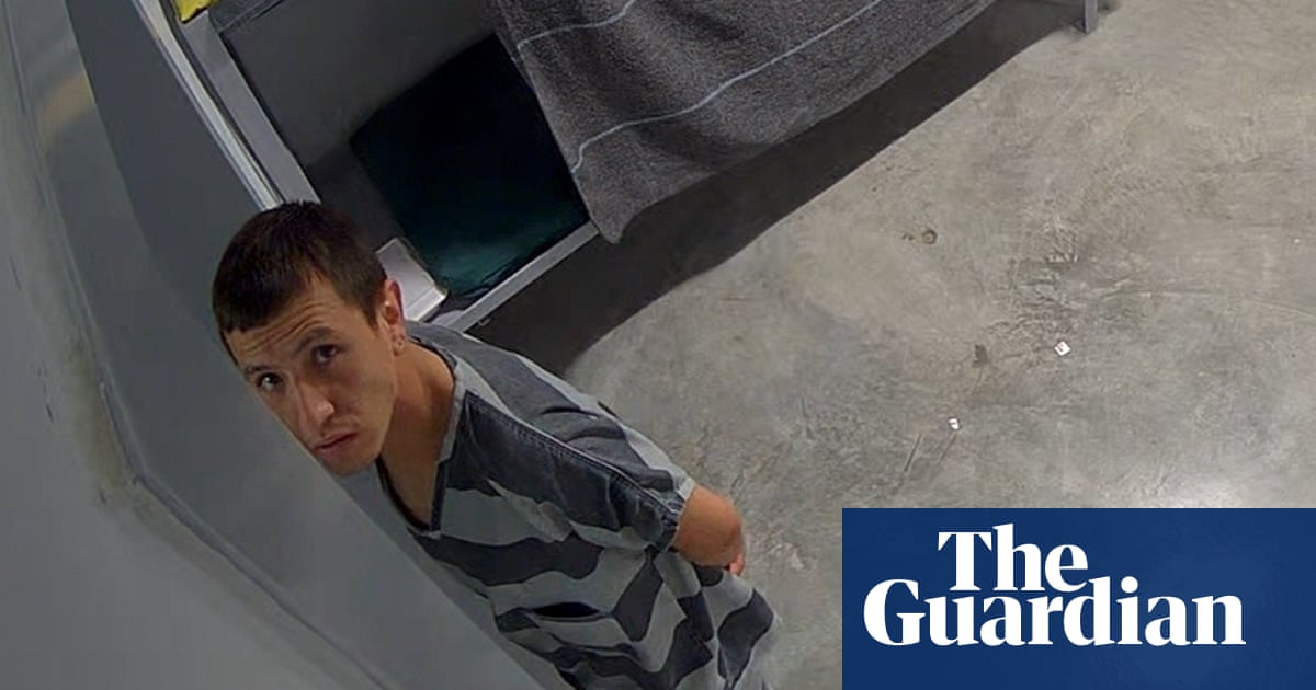 ICE detention wing, where the posters say “suicide prevention” and the policies say “good luck with that.”