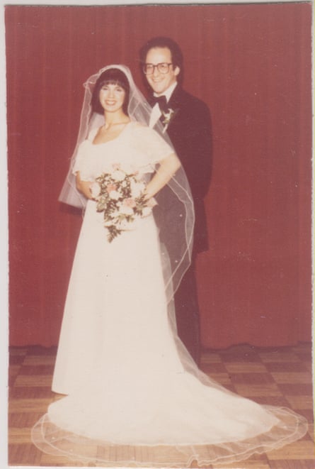 Bob and Elvira successful their wedding clothes