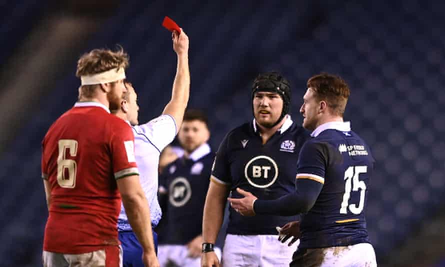 Changing attitudes were evident in the reaction to Matthew Carley’s decision to send off Scotland’s Zander Fagerson against Wales