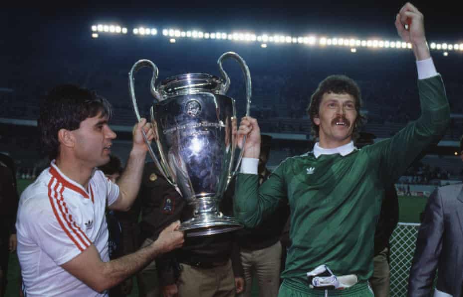 Steaua Bucharest beat Barcelona in the European Cup final in 1986, midway through their record run.