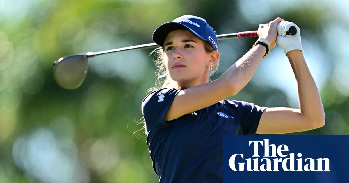 Donald Trump’s granddaughter Kai in last after 83 in shaky LPGA debut