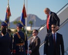 Gaza ceasefire: all living Israeli hostages freed as Trump arrives in Egypt for summit – latest updates