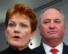 Avustralya haberleri canlı: Barnaby Joyce, Pauline Hanson'un hüküm giymiş tecavüzcüyü görevden almasının ardından suçluların 'kurtuluş'a ihtiyacı olduğunu söyledi; İşçi Partisi ABD'nin Hürmüz Boğazı ablukasına katılmayı düşünmüyor