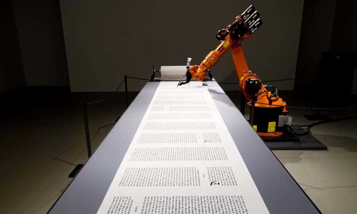 The rise of robot authors: is the writing on the wall for human novelists?  | Books | The Guardian