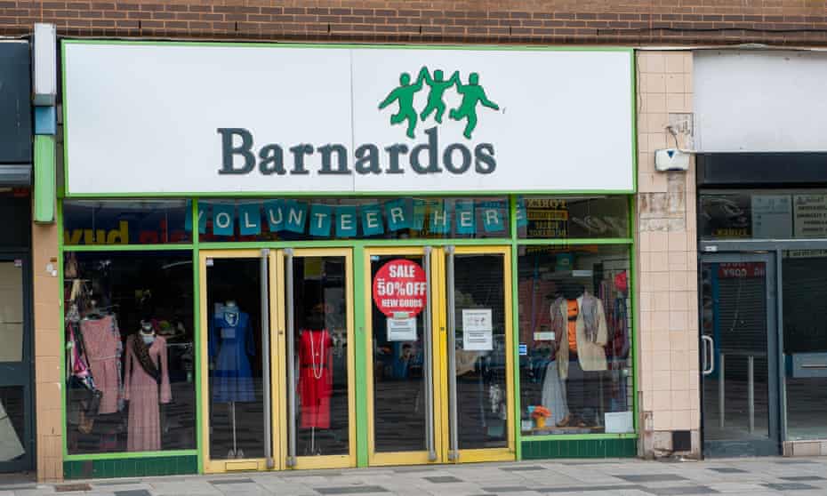 A Barnardo’s shop in Slough, Berkshire