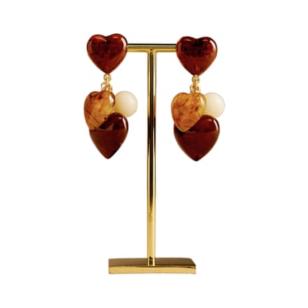 Sezane Freya Earrings Brown multi