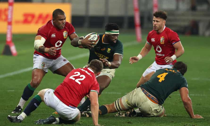 Siya Kolisi was instrumental as South Africa gained an unstoppable forward momentum in the second half.