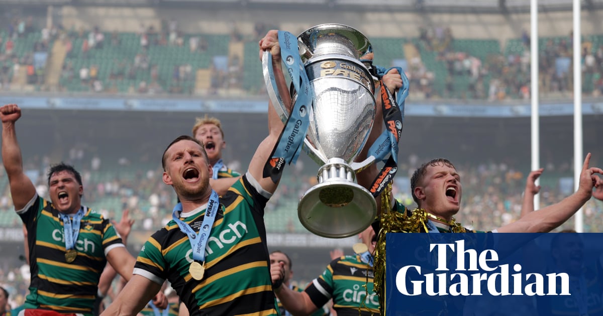 Northampton crowned Prem champions after Hendy’s double sees off Exeter