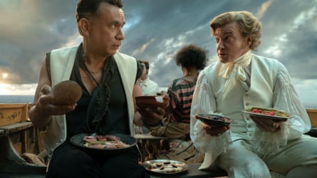 Darby with Fred Armisen in Our Flag Means Death.