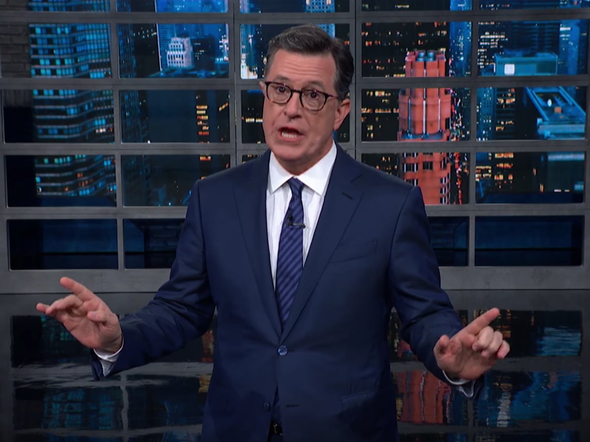 Stephen Colbert on Syria ceasefire: 'Make no mistake who wins here: Putin' | Late-night TV roundup | The Guardian