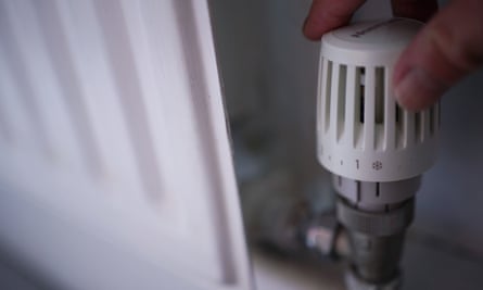 A general view of a domestic radiator room thermostat.