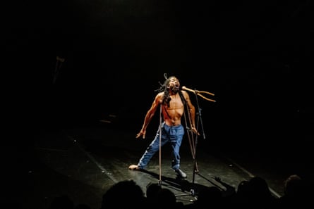 Tebandeke Joseph performing