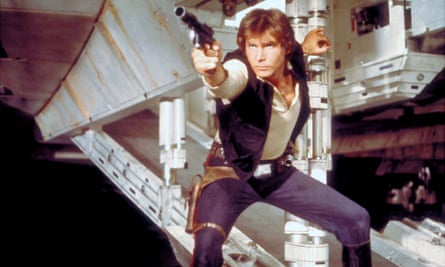 Harrison Ford as Han solo.