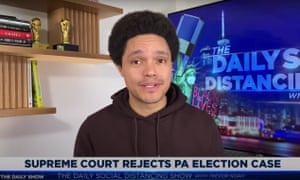 Trevor Noah on the supreme court’s swift rebuke of the Trump campaign: “This is like asking somebody out and they just shut you down immediately.”