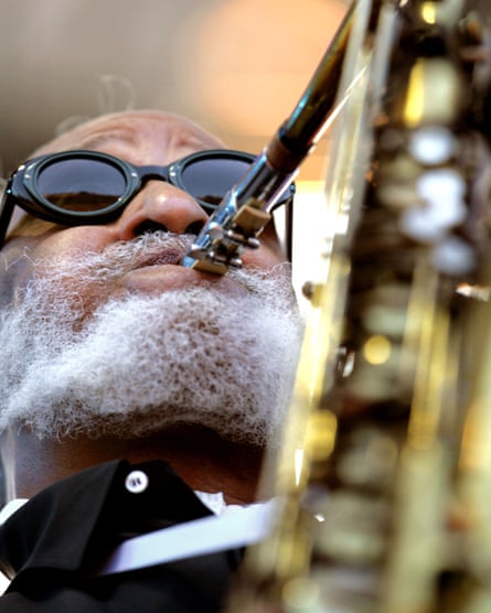 Sonny Rollin at Vienne jazz festival, France, 2006.