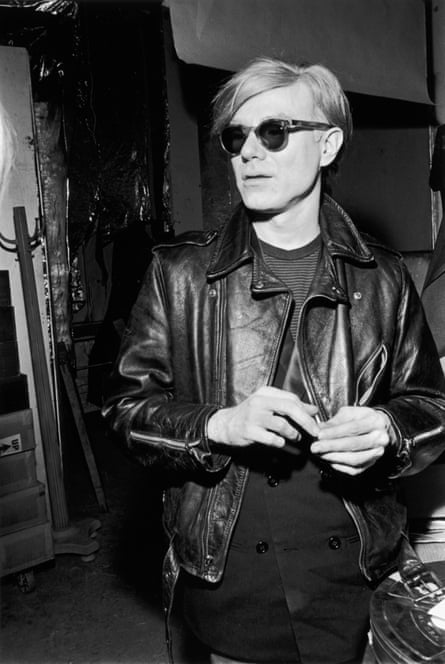 Andy Warhol in the Factory, 1968.