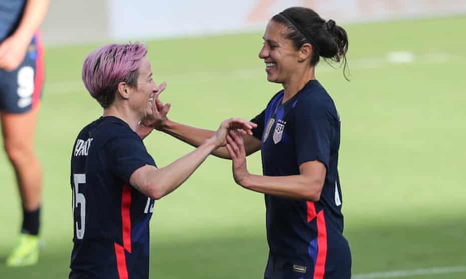 Megan Rapinoe and Carli Lloyd are back for the US in Tokyo