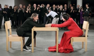 The Artist Is Present performance, 3 months, the Museum of Modern Art, New York, 2010