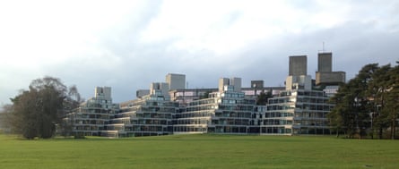 The halls of residence at the University of East Anglia