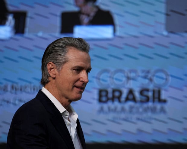 El gobernador de California califica a Trump de «especie invasora» en las conversaciones sobre el clima de la COP30. El gobernador de California califica a Trump de «especie invasora» en las conversaciones sobre el clima de la COP30.