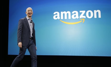 Jeff Bezos boasted of the success of a range of new services: ‘The teams at Amazon have been working hard for customers.’