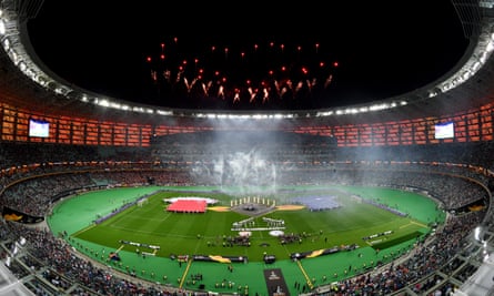 The 2019 Europa League final between Chelsea and Arsenal.