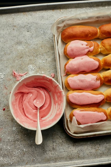 Helen Goh’s strawberry iced finger buns