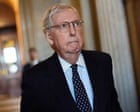 Mitch McConnell admitted to hospital with ‘flu-like symptoms’