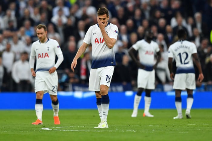 Tottenham Hotspur 0 1 Ajax Champions League Semi Final First Leg As It Happened Football The Guardian Tottenham Hotspur 0 1 Ajax Champions League Semi Final First Leg As It Happened Football The Guardian