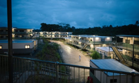Photo of detention facilities on Manus, August 2016.
