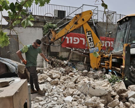 Palestinians forced to demolish own homes to make way for Israeli theme park