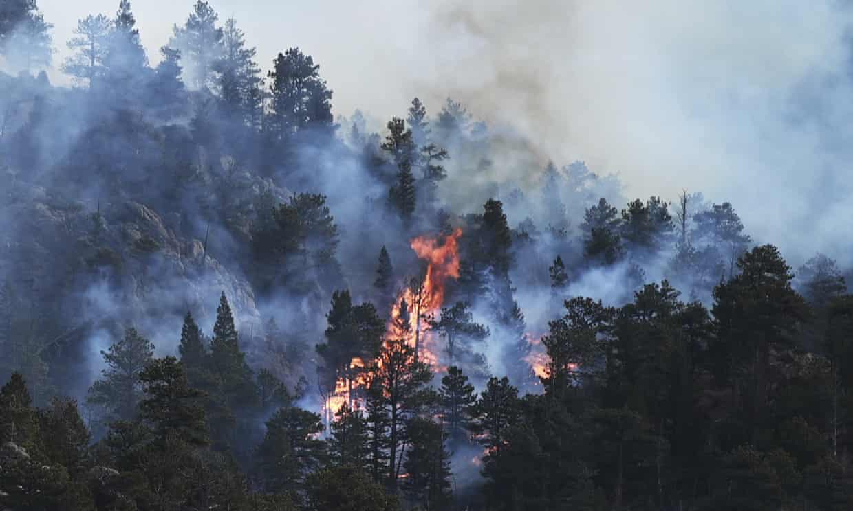 ‘We are struggling’: US mountain states battle wildfires despite impending winter