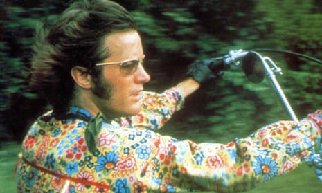 Peter Fonda, ‘the quintessence of that era’, in Easy Rider.