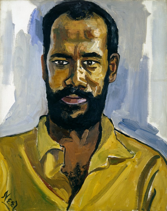 Abdul Rahman, 1964, by Alice Neel