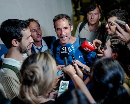 Assaf Regavim filmed the first widely circulated video from inside the cabin.