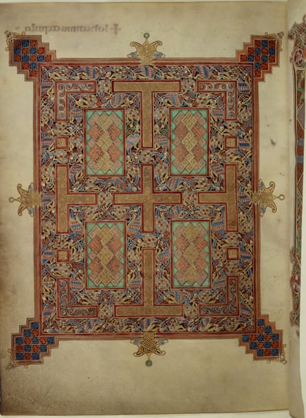 Lindisfarne Gospels.