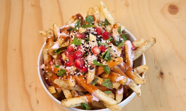 ‘The prettiest bowl of chips in Britain’: baharat fries.