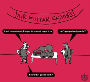 ... on the air guitar championships