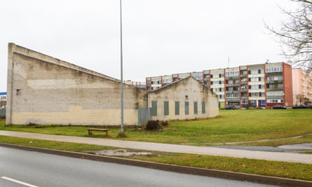 Abandoned buildings in Rēzekne, Latvia.
