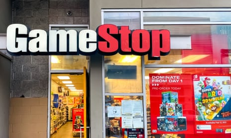 A GameStop store in Hollywood