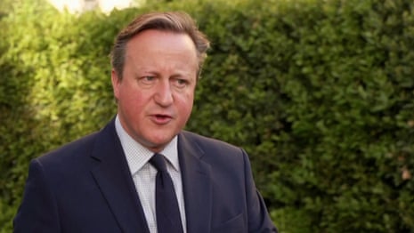 It is clear Israel is making a decision to respond to Iran's attack, says David Cameron – video