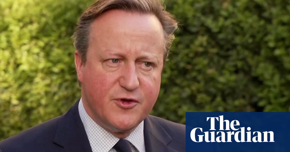Israel ‘making decision to act’ after Iran attack, says Cameron on Jerusalem visit