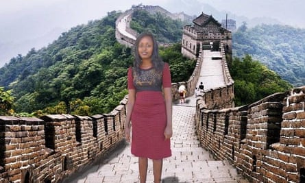 That time I was at the Great Wall of China...