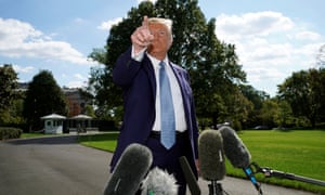 ‘China should start an investigation into the Bidens, because what happened in China is just about as bad as what happened with Ukraine,’ Trump told reporters.