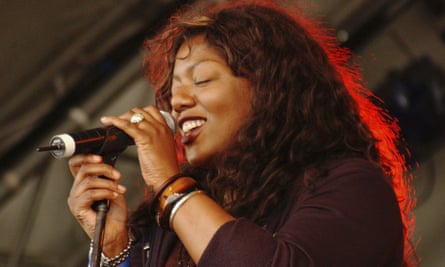 ‘She got the crowd to love us’ … Denise Johnson.