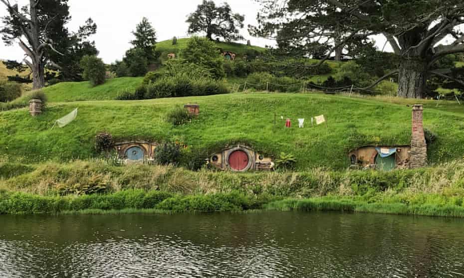 The Hobbiton Movie Set, a location for The Lord of the Rings