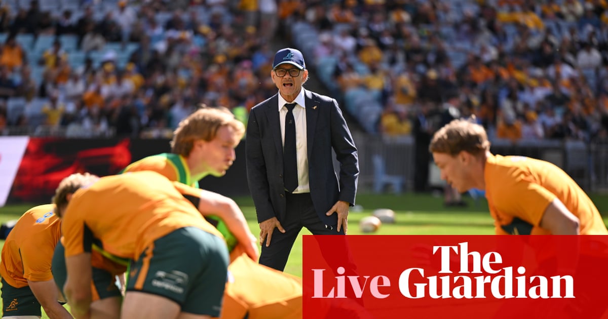 Australia v New Zealand: Bledisloe Cup rugby union international – live