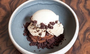 ‘Passable’: chocolate mousse.