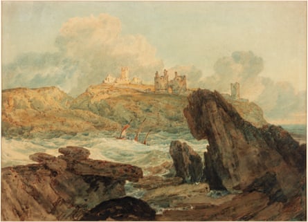 Dunstanburgh Castle, by JMW Turner.