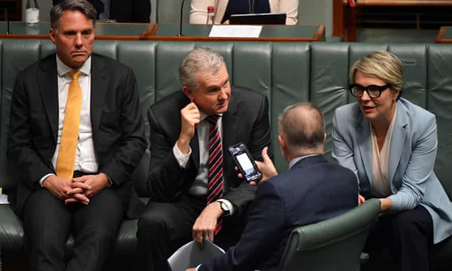 Richard Marles, Tony Burke, Anthony Albanese and Tanya Plibersek.